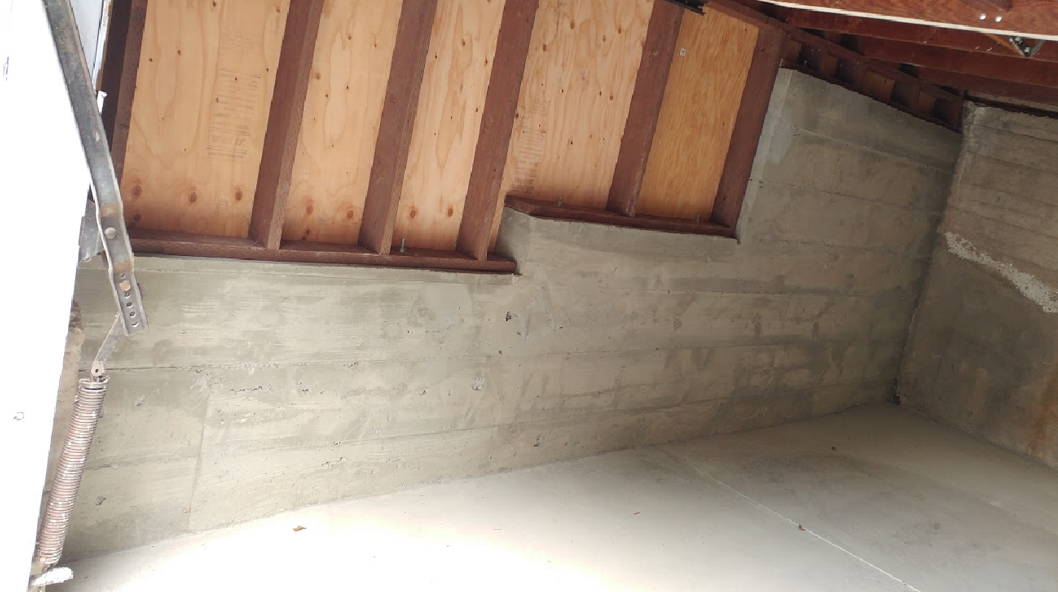 After — Repair and Retrofit of the cracked walls