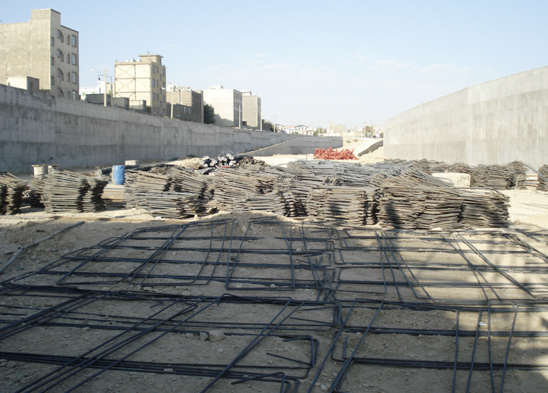 Highway Retaining Wall